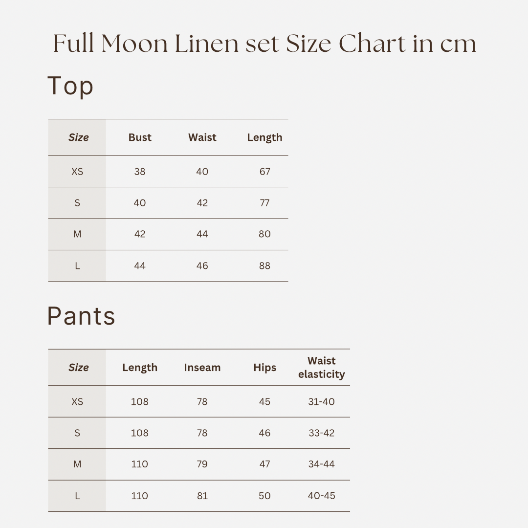 Full Moon Linen Set