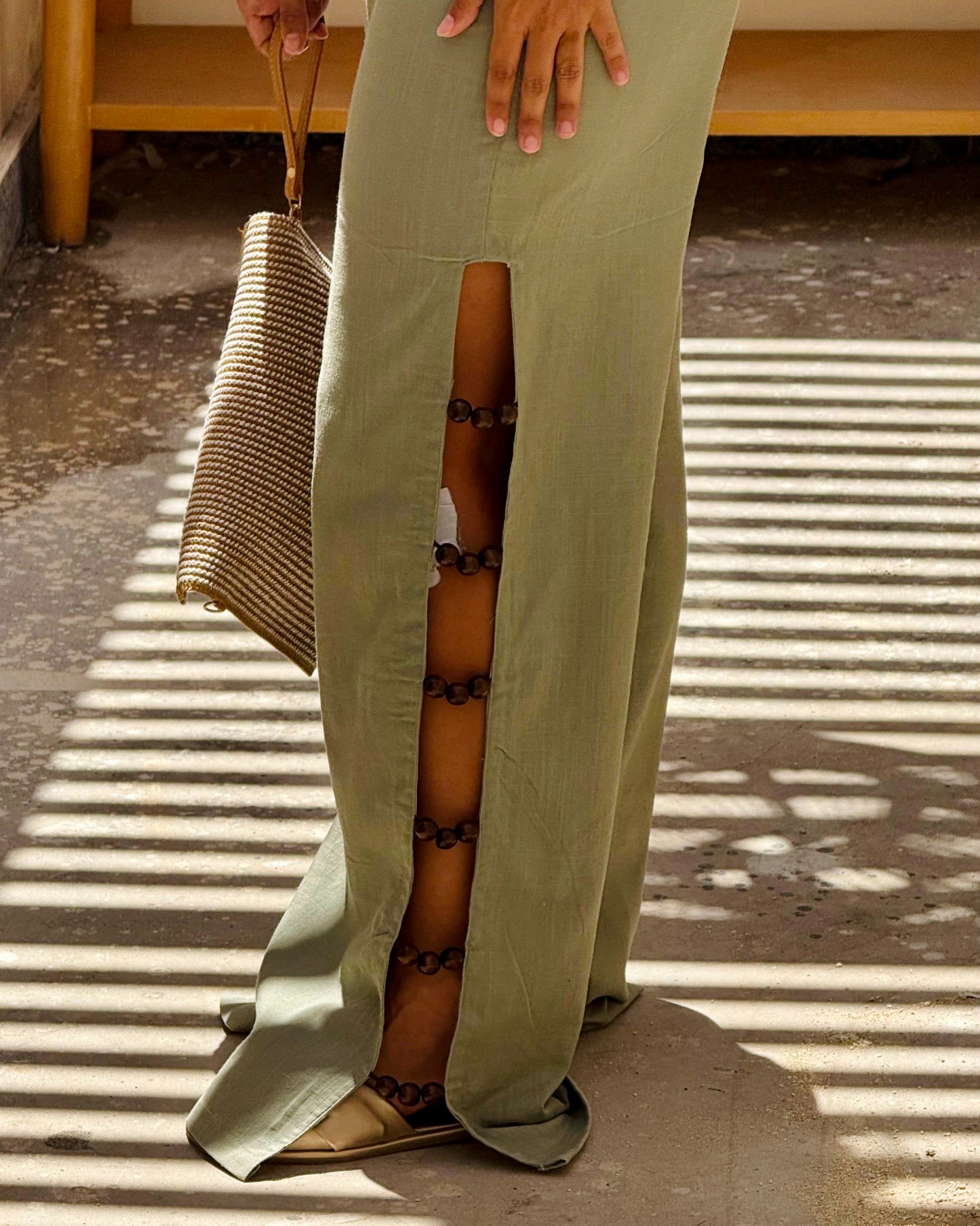 Beaded Set (Sage, Honey, Sky)