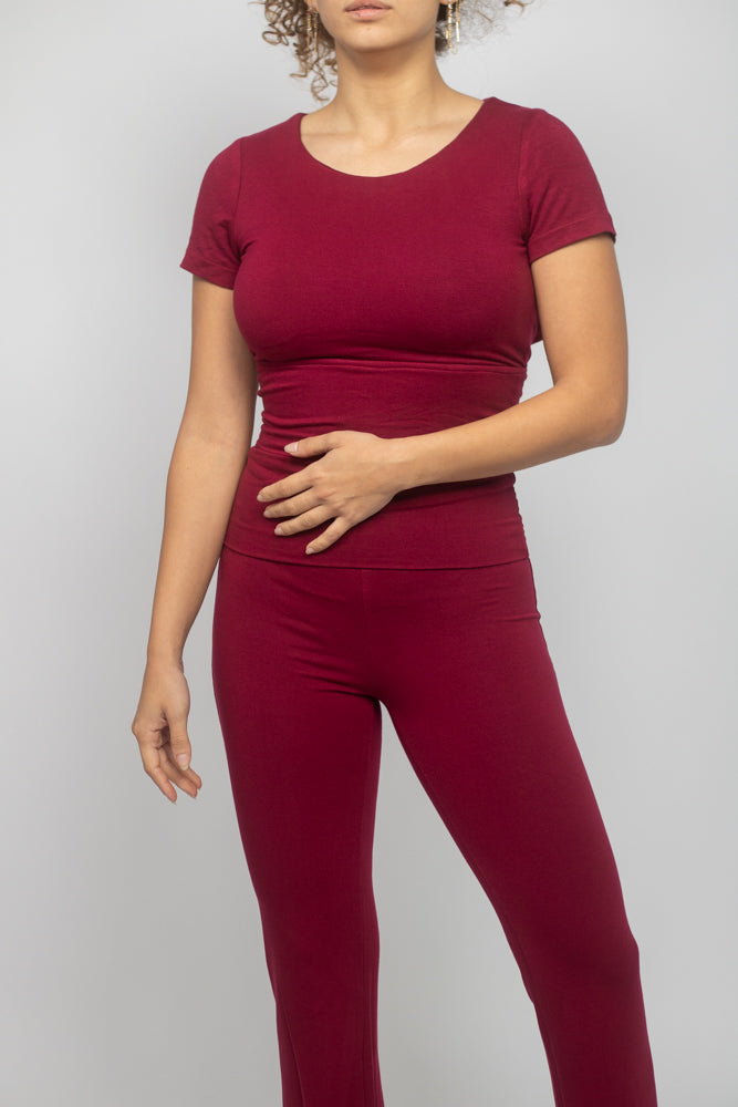 Hibiscus Backless Top