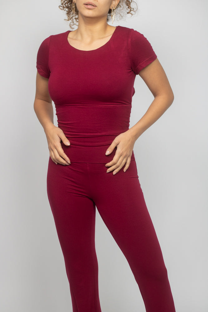 Hibiscus Backless Top