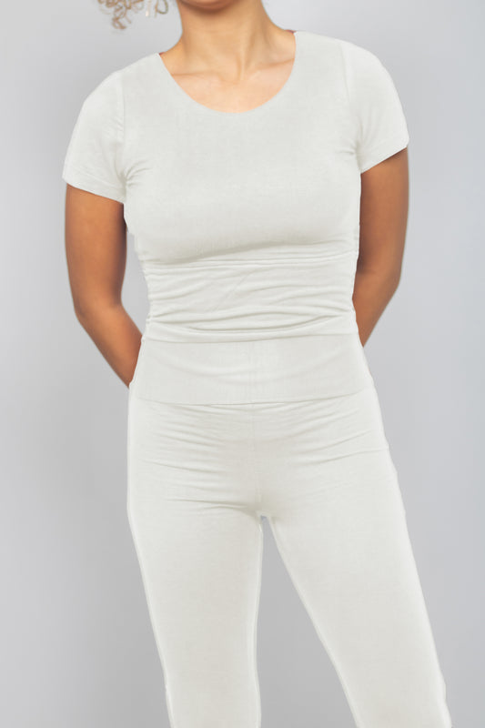 Cloud Backless Top