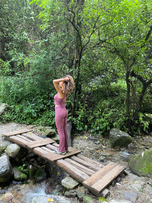 Blossom Cross Back Top