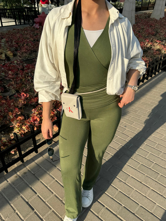 Cactus Wrap Top