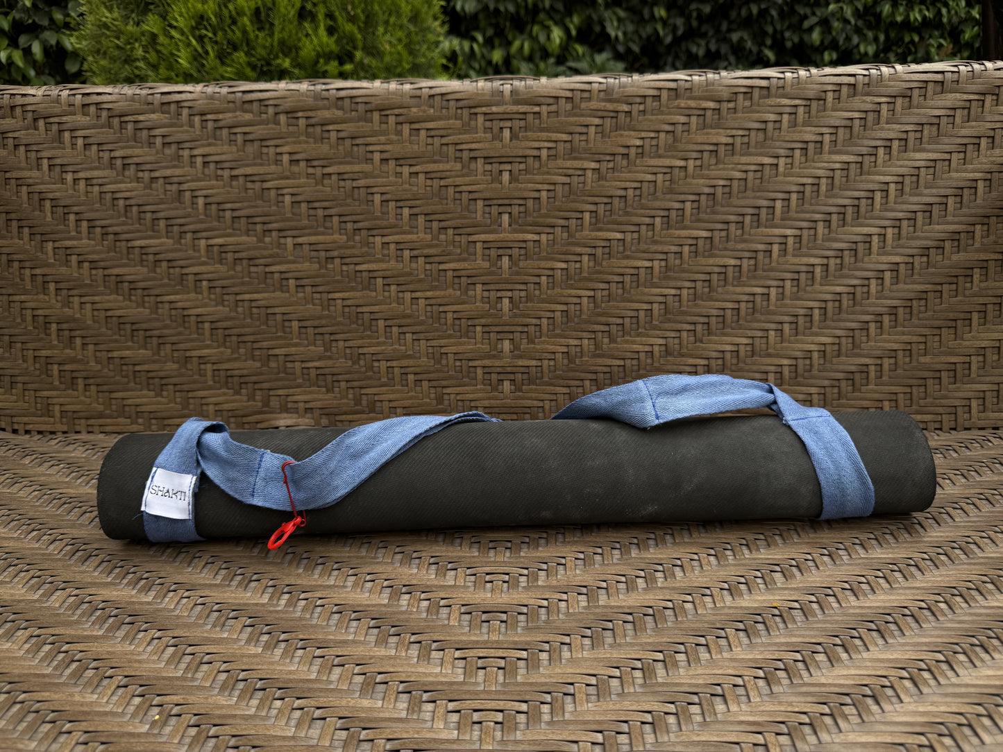 Blue Yoga Mat Strap