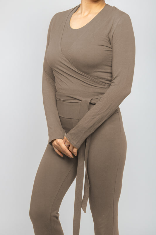 Ash Wrap Top