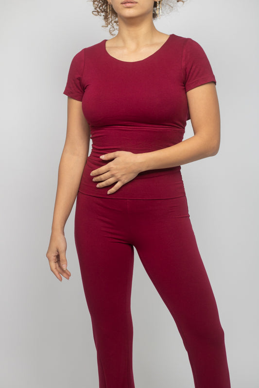 Hibiscus Backless Top
