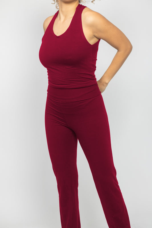 Hibiscus Cross Back Top